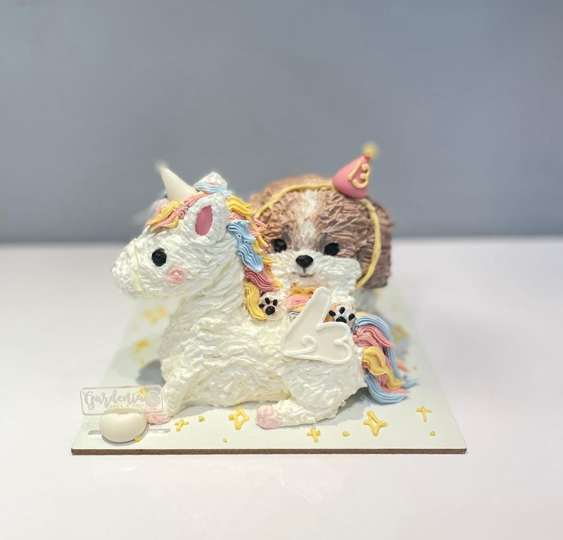 Gardenia birthday cake